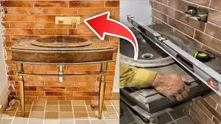 How To Install a  Bathroom Vanity