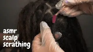 ASMR | Real person Scalp Scratching (dreads edition)