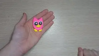 Как слепить сову из пластилина❤️❤️❤️