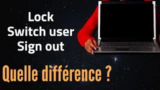 Lock vs Switch User vs Sign Out