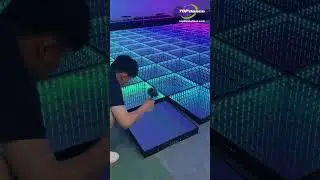 Bright and stronger! Our LED dance floor brings the magic! ✨ 