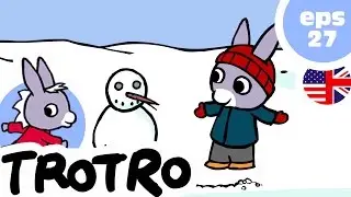 TROTRO ENGLISH - ☃️EP27☃️ - Trotro and the snowman