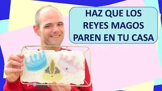 como hacer plato de reyes magos navidad manualidades