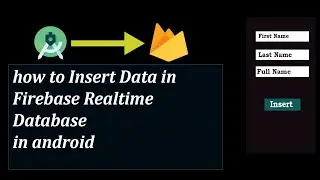 How to insert data into firebase real time database in android studio simple way