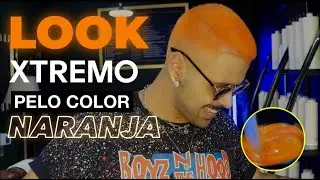 PELO COLOR NARANJA | TIENES QUE VER QUE SENCILLO QUE ES PINTARLO | XELBOR
