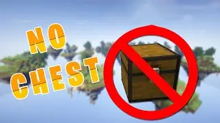 The No Chest Challenge in Minecraft! [MineCraft]