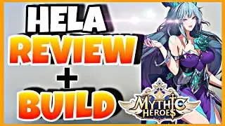 NEW HERO HELA REVIEW + BUILD / 200 LIMITED TIME SUMMON | Mythic Heroes