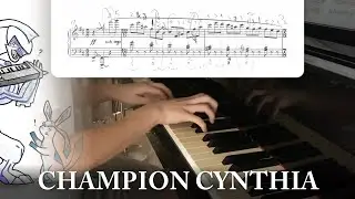 "Champion Cynthia" (from "Pokémon DPPt") || Piano Cover + Sheets!