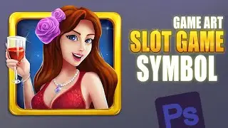 How To Design Slot Game Symbol ? - Photoshop Tutorial-