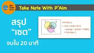 Take Note With P'Aim, a 20-minute set summary