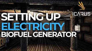 ICARUS | HOW TO SETUP ELECTRICITY WITH BIOFUEL GENERATOR TIER 4