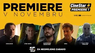 [SLO] CineStar Premiere 1 v novembru 2024.