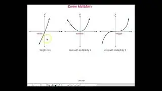 Precalculus: Graphing Polynomials and Features of Polynomials