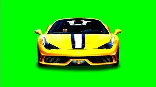 Sport Car Green screen effect,Running Car Green screen video,