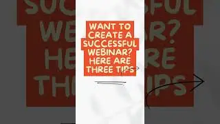 Master Your Webinar: Essential Tips for Success | #shorts #digitalmarketing #webinar