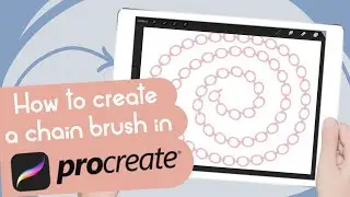 HOW TO MAKE A CHAIN BRUSH IN PROCREATE  *UPDATED VERSION*