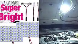 How to install super bright hood LED