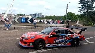 Super Car Event Derry - Cars Leaving Part 2
