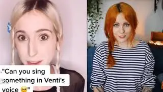 Venti's VA sings 'Wellerman' ft. Alina Gingertail | Genshin Impact