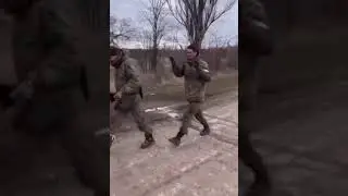 Николаевский район, солдаты РФ сдаются в плен Украинской армии.