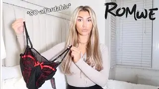 ROMWE TRY ON HAUL *SO affordable* AD