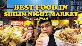 TAIWAN 2025 • Best Food in Shilin Night Market | The DelRos