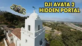 DJI Avata 2 FPV flight at Presidio Park. Watch for the Loop!
