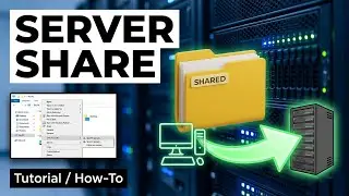 How to create a Share folder in Windows Server 2022
