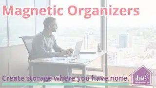 Organizing DIY - Magnetic Organizers