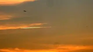 18.7.2014 - 2 planes chemtrails on/off + 8x UFO, Teplice, CZ