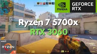 CSGO 2 | RYZEN 7 5700X + RTX 3060 / TESTANDO FPS