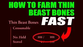 ELDEN RING - How to Farm Thin Beast Bones FAST (Featuring the Weapon of Mass Sheep Destruction!)