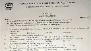 2nd year physics important questions 2023
