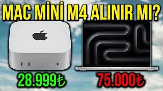 MAC MİNİ M4 mü? MACBOOK PRO M4 mü? HANGİSİNİ ALMALIYIZ?
