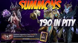 Watcher of Realms: Summoning for Dahlia & 15x Chance Banner | Legendary Hero Pulls.