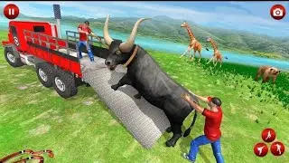 farmaring super game | truck Loads cow 🐄 #1