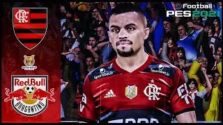 Flamengo vs Bragantino (06/19/2021) Brazilian Championship 2021 - PES 2021