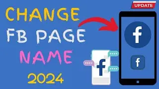 How To Change Facebook Page Name
