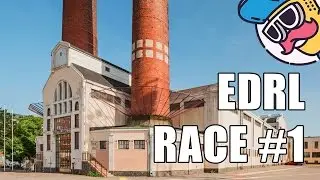 Indoor NIGHT drone FPV Racing  - Kattilahalli EDRL 2017