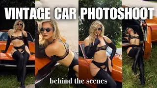 BTS: Shooting with Vintage Cars | MARISSA DUBOIS