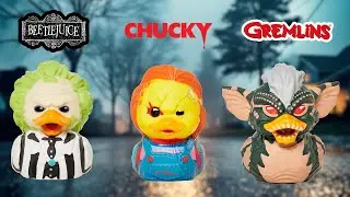 THESE LITTLE HORRORS ARE DYING TO SEE YOU, BEETLEJUICE, CHUCKY & GREMLINS MINI TUBBZ ARE HERE