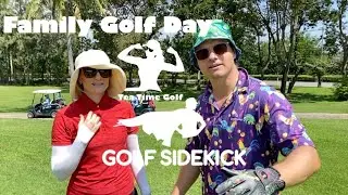 Family Golf Day with Golf Sidekick