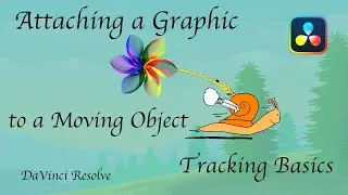 How to Attach a Graphic to a Moving Object: An Introduction to Tracking (DaVinci Resolve Tutorial)