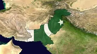 Pakistan Flag Map | Free to Use Stock Footage