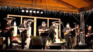 Ukulele Orchestra jako Brno "Crazy Little Thing Called Love" (Brněnské Vánoce 2015)