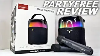 STAGE PARTYFREE KARAOKE MACHINE UNBOXING / REVIEW !!!