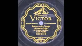 Franco solo.(tango a Ramón Franco).Juan Pulido.1926