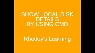 how to show hard drive and partition status and drive size from cmd