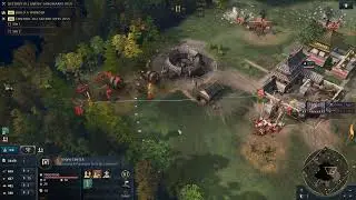 Age of Empires 4 Day 4 Chinese Gameplay why are english so strong ?