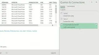 Combine data with Power Query